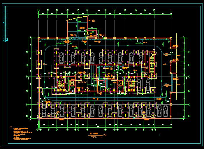 农家小型别墅设计CAD建筑图2