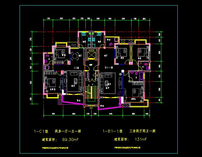 农家小型别墅设计CAD建筑图7