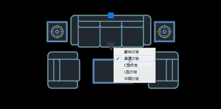 普通沙发