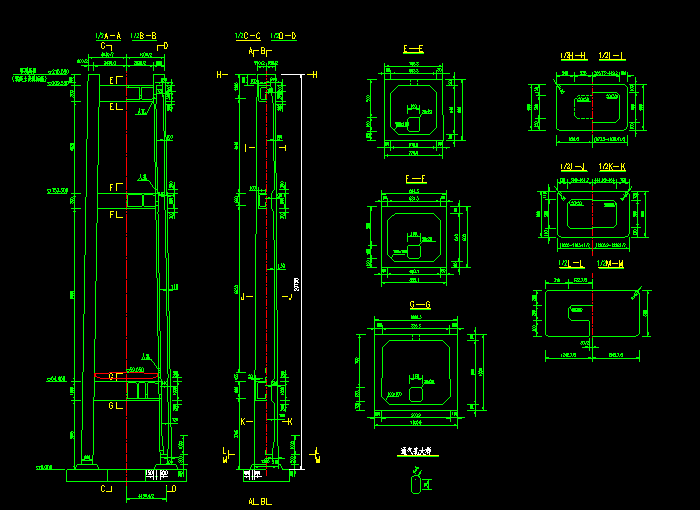 南汊桥全套CAD建筑施工图6