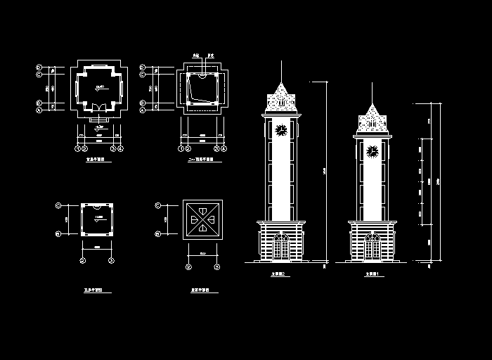 完整的古建CAD施工图纸5