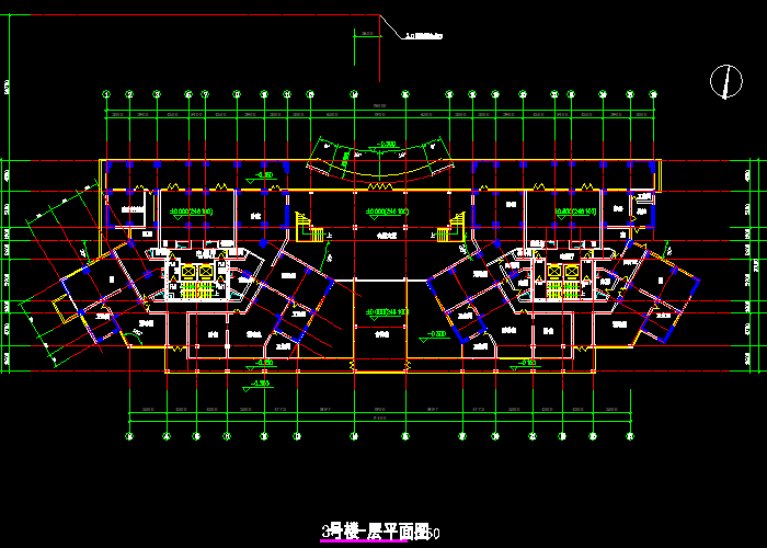 高层住宅楼建设施工图纸分享