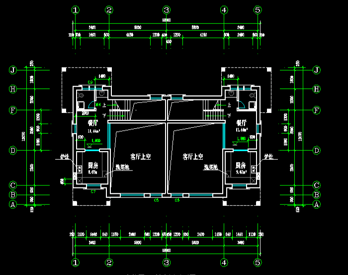 别墅建筑设计图