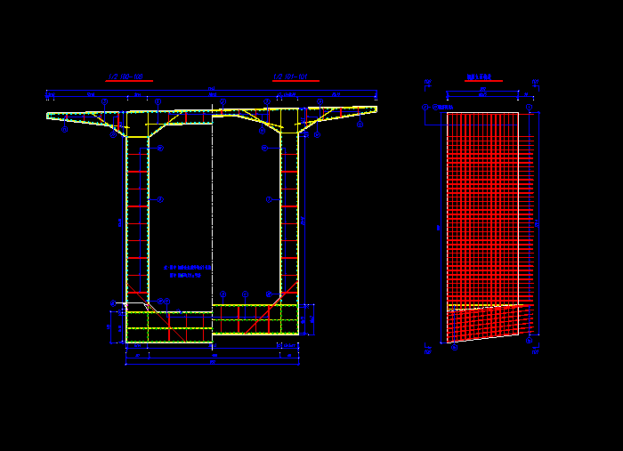 桥梁钢筋构造施工图纸2