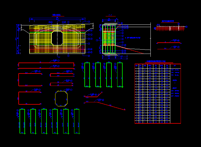 桥梁钢筋构造施工图纸3