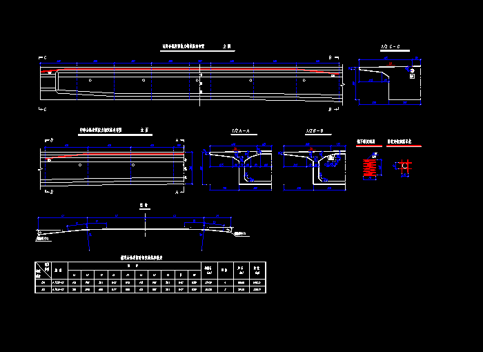 桥梁钢筋构造施工图纸6