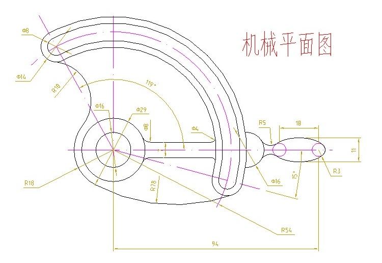 平面图练习