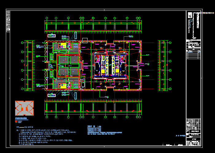 CAD建筑施工修建图纸