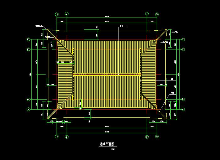 大观楼古建筑设计CAD图纸4