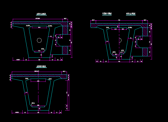 大桥桥墩钢筋CAD设计图纸7