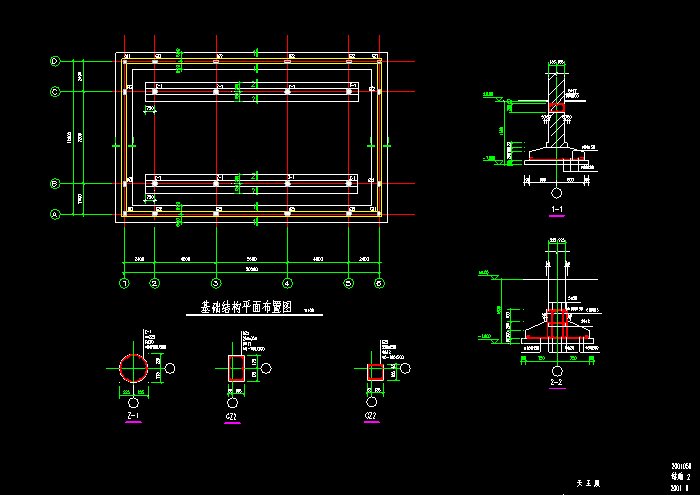 古典石桥建筑CAD施工图6