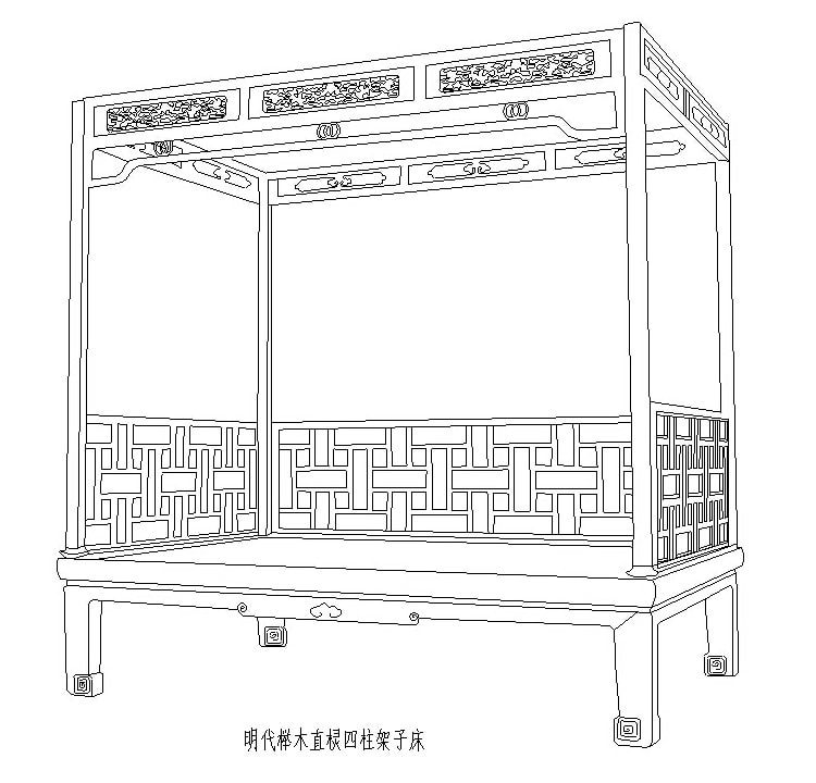 四柱床