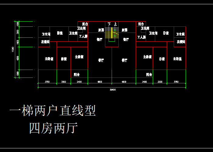 各种居住区住房户形平面设计CAD图纸