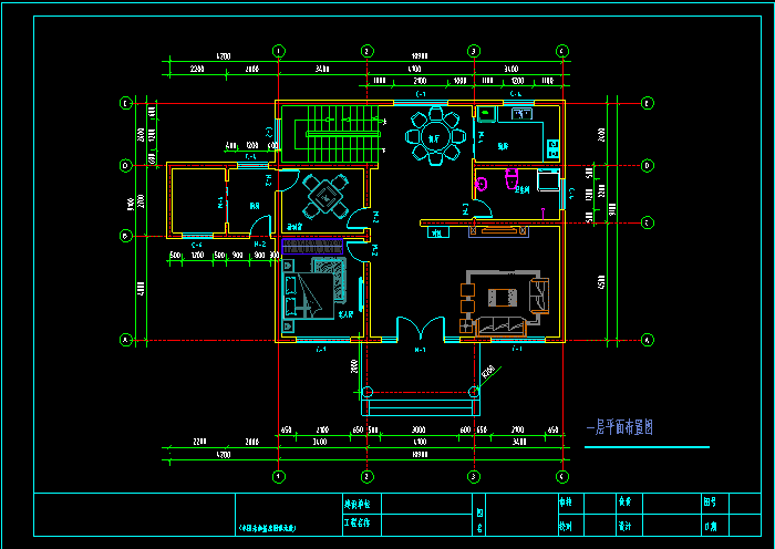 一层平面布置图