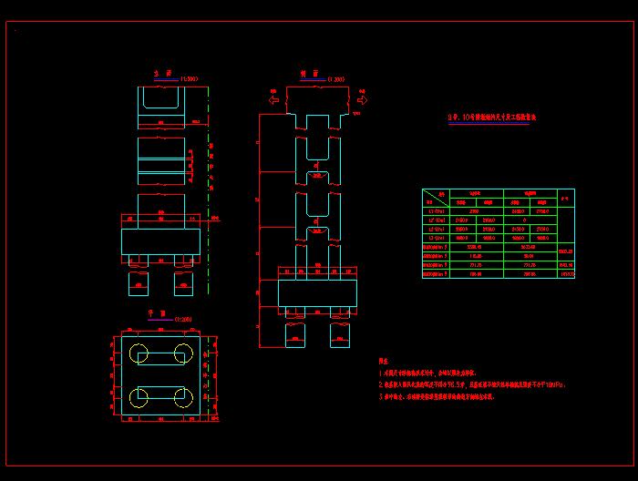 某大桥桥墩设计CAD构造图4