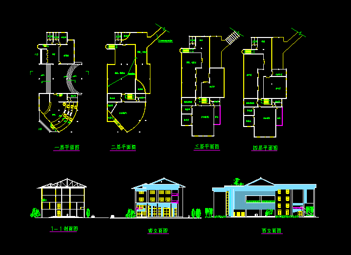 CAD建筑设计图纸5