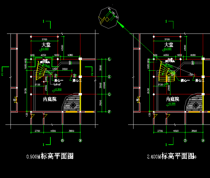 某小区商店建筑CAD施工图