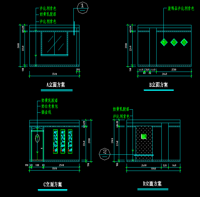 某小区商店建筑CAD施工图