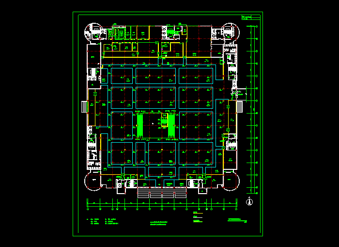 藏式风格CAD设计建筑图纸2