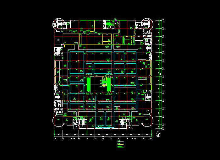 藏式风格CAD设计建筑图纸3