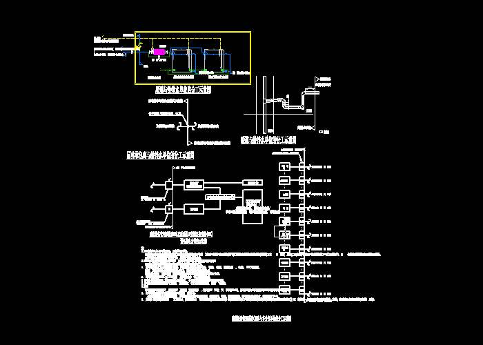 消防水电设计布置图纸
