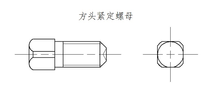 方头螺母