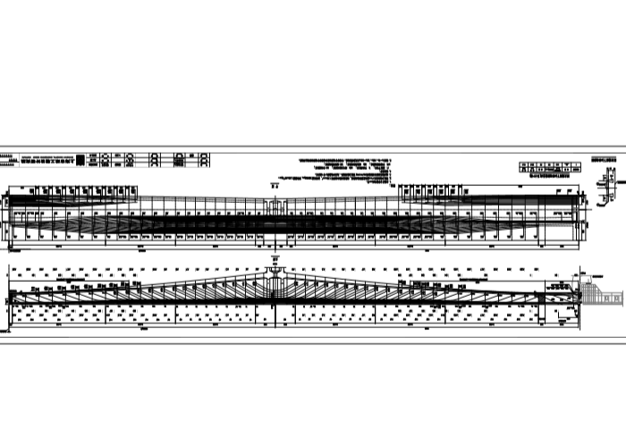 大桥施工建筑设计图纸1